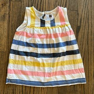 Brand: Tea; Size: girls S/P; Description: striped tank top